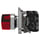 Harmony drejeafbryder komplet med LED og 3 faste positioner i rød 230-240VAC 1xNO+1xNC XB4BK134M5 miniature