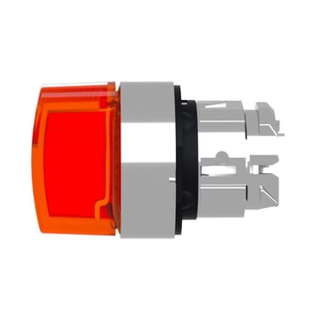 Harmony drejegreb i metal for LED med 3 faste positioner i orange farve ZB4BK1353