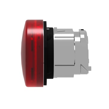 Harmony signallampehoved for LED med riflet linse til udendørs brug i rød farve ZB4BV043S