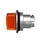 Harmony flush drejegreb i metal for LED med 3 positioner og fjeder-retur fra V-til-M i orange farve ZB4FK1753 miniature