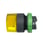 yellow illuminated selector switch head Ø22 3-position stay put ZB5AK1383 miniature