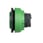 Harmony flush lampetrykshoved i plast for LED med fjeder-retur og høj trykflade i grøn farve ZB5FW133 miniature