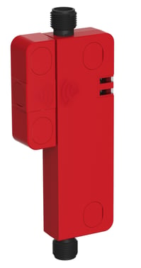 RFID-lågekontakt "serie"-model til serieforbindelse, med 2xM12 stik Kat 4, PLe, SIL3, XCSRC12M12 XCSRC12M12