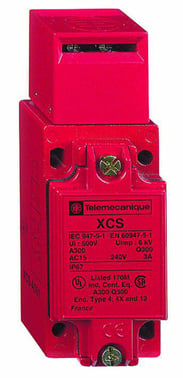 Safety switch key 3NC M20 XCSA802