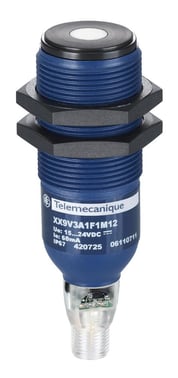 Ultrasonic sensor cylindrical M30 SN 1M XX9V3A1F1M12