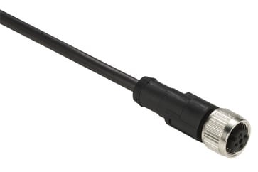 Sensor cable  PUR M12 4-pin female straight 15 meters XZCP1141L15