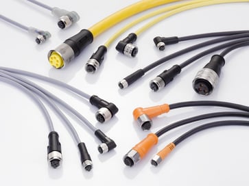 Sensor cable  PVC M12 4-pin male straight 2 meters XZCPV1541L2 XZCPV1541L2