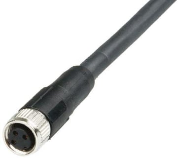 Sensor cable  PUR 1/2" 3-pin female straight 10 meters XZCP1865L10