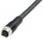 Sensor cable  PUR 1/2" 3-pin female straight 5 meters XZCP1865L5 miniature