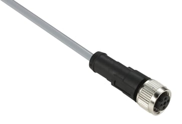 Sensor cable  PVC M12 4-pin female straight 10 meters XZCPV1141L10 XZCPV1141L10