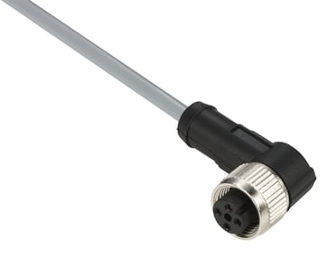 Sensor cable  PVC M12 4-pin female angled 2 meters XZCPV1241L2 XZCPV1241L2