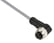 Sensor cable  PVC M12 4-pin female angled 5 meters XZCPV1241L5 XZCPV1241L5 miniature