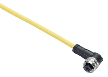 Sensor cable  PVC 1/2" 3-pin female angled 5 meters XZCPV1965L5
