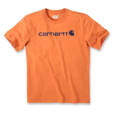 CARHARTT CORE LOGO T-SHIRT S/S Q66/orange S 103361Q66-S