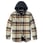Carhartt Flannel sherpa-foret shirt jacket B10/Dark brown size M 105938B10-M miniature
