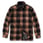 Carhartt Flannel Sherpa-Foret skjortejakke 211/Brun M 105939211-M miniature