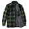 Carhartt Flannel Sherpa-Foret skjortejakke GD3/Grøn L 105939GD3-L miniature