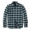 Carhartt Flannel L/S ternet skjorte GE0/Blå S 105945GE0-S miniature