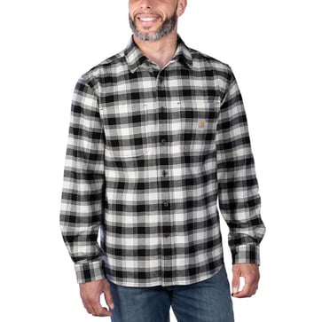 Carhartt Flannel L/S ternet skjorte W03/Beige M 105945W03-M