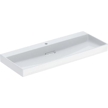 Geberit ONE washbasin 120 x 48 cm, Tap hole=central,  KeraTect/white, glossy white 505.048.00.1