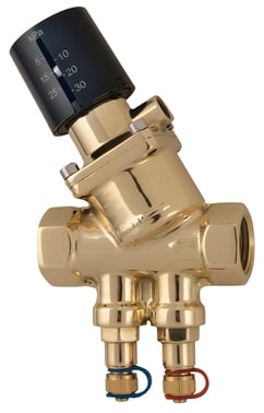 Frese PV Compact SP differential pressure control valve DN25L F/F 20-80 kPa PT 53-3411