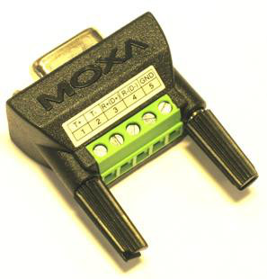 Moxa, DB9F adapter med klemrækker, MINI DB9F-To-TB 42049