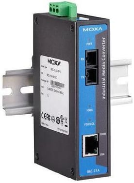 Moxa, Media konverter Ethernet 100MB Singlemode SC, IMC-21A-S-SC 45451