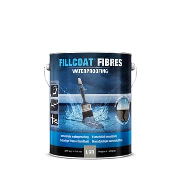 Fillcoat 5L lysegrå med fiber M442681