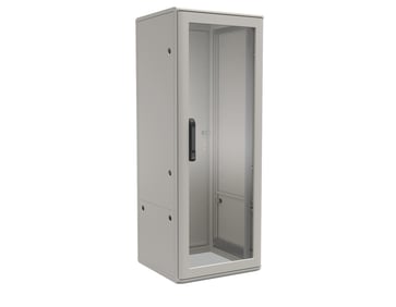 F1 6616 Screw-assembled frame with aluminium profiles and die-cast zinc corners The frame has two integrated vertical screw pockets in each corner profile for universal mounting of accessories 55731
