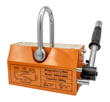 Permanent lifting magnet 600 kg / 300 kg (Safety factor 3,5) 30215170