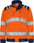 HiViz Green jakke kl.3 4067 GPLU HV. orange/marine 5XL 131976-271 5XL miniature