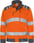 HiViz Green jakke kl.3 4067 GPLU HV. orange/g 3XL 131976-286 3XL miniature