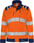 HiViz Green jakke kl.3 dame 4067 GPLU HV. orange/marine 2XL 131984-271 2XL miniature