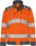 HiViz Green jakke kl.3 dame 4067 GPLU HV. orange/g S 131984-286 S miniature