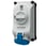 Wallmounted receptacle DUO 32A3P6h 230V IP44 5603306G miniature