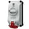 Wallmounted receptacle DUO R 16A4P6h 400V IP44 5701406H miniature