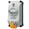 Wallmounted receptacle DUO 16A3P4h 110V IP44 5601304G miniature