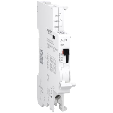 Multi9 alarm kontakt SD 1OC 100mA til 6A, skrueklemme bund, 24...415 VAC og 24...130 VDC A9N26907
