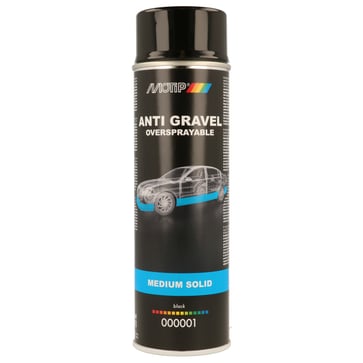 Motip Auto Stenslagsbeskyttelse Body Spray Sort 500ml 000001