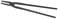 Picard Blacksmiths Tong flat nosed 47 400mm 0004700-400 miniature