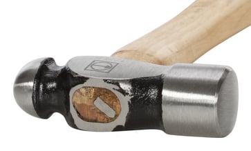 RUTHE Riveting Hammer hickory, English shape, No. 3011270119, 1 1/2 lbs 3011270119