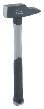 RUTHE Riveting Hammer fibreglass, French shape, No. 3005083119, 36 mm 3005083119