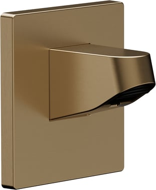 hansgrohe Pulsify wall connector for overhead shower 105 brushed bronze 24139140