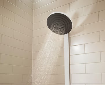 hansgrohe Pulsify S Showerpipe 260 2jet EcoSmart m/ShowerTablet Select 400, mat hvid 24241700