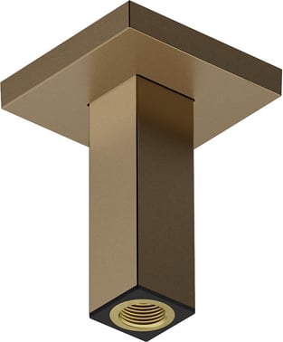hansgrohe ceiling connector E 10 cm brushed bronze 24338140
