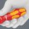 160 iS VDE Insulated screwdriver with reduced blade diameter for slotted screws, 0.6 x 3.5 x 100 mm 05006440001 miniature
