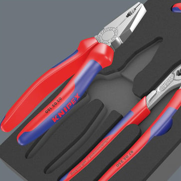 9780 Foam insert Knipex pliers set 1 3 tools 05150180001