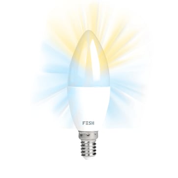 FESH Smart Home LED kertepære - Kold/varm E14 5W Ø 37 207501