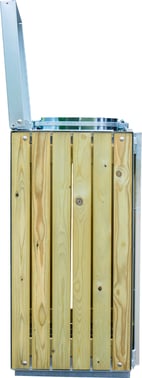 Waste rack B96 UNIVERSAL – single – pressure impregnated pine wood B96