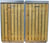Waste rack B96 UNIVERSAL – double – pressure impregnated pine wood B96-D miniature